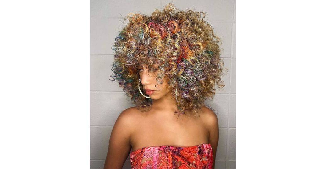 Colorful Festival Curls