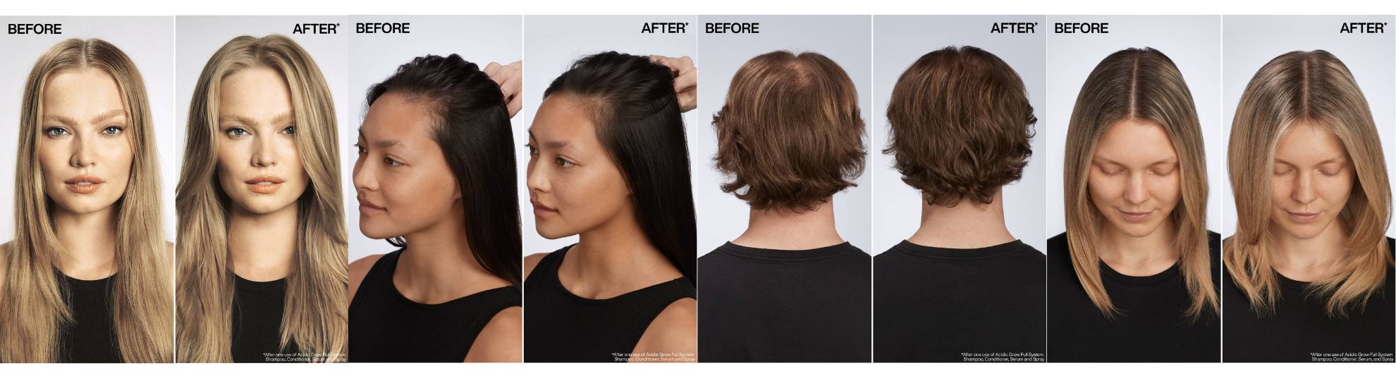 redken AGFS before and after