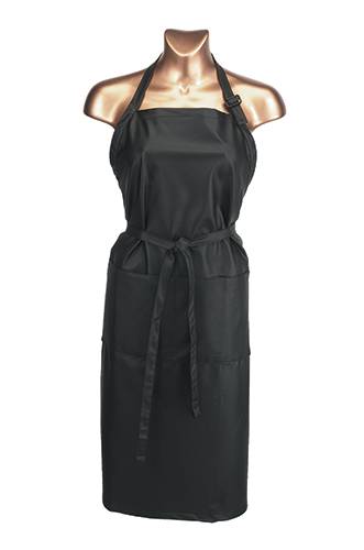 Black Chemical Apron