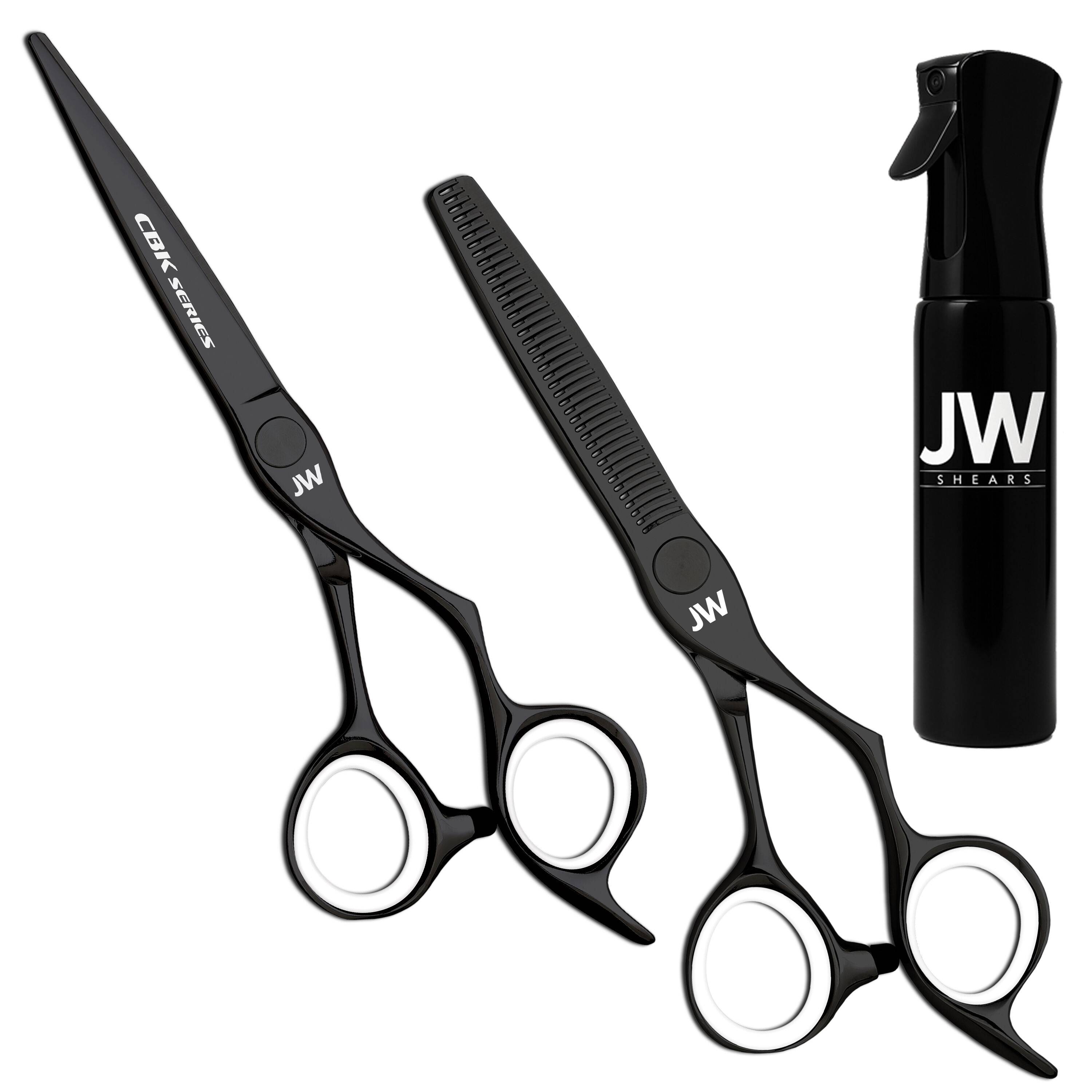 JW CBK Shear & Thinner Set with Continuous Mist Spray Bottle