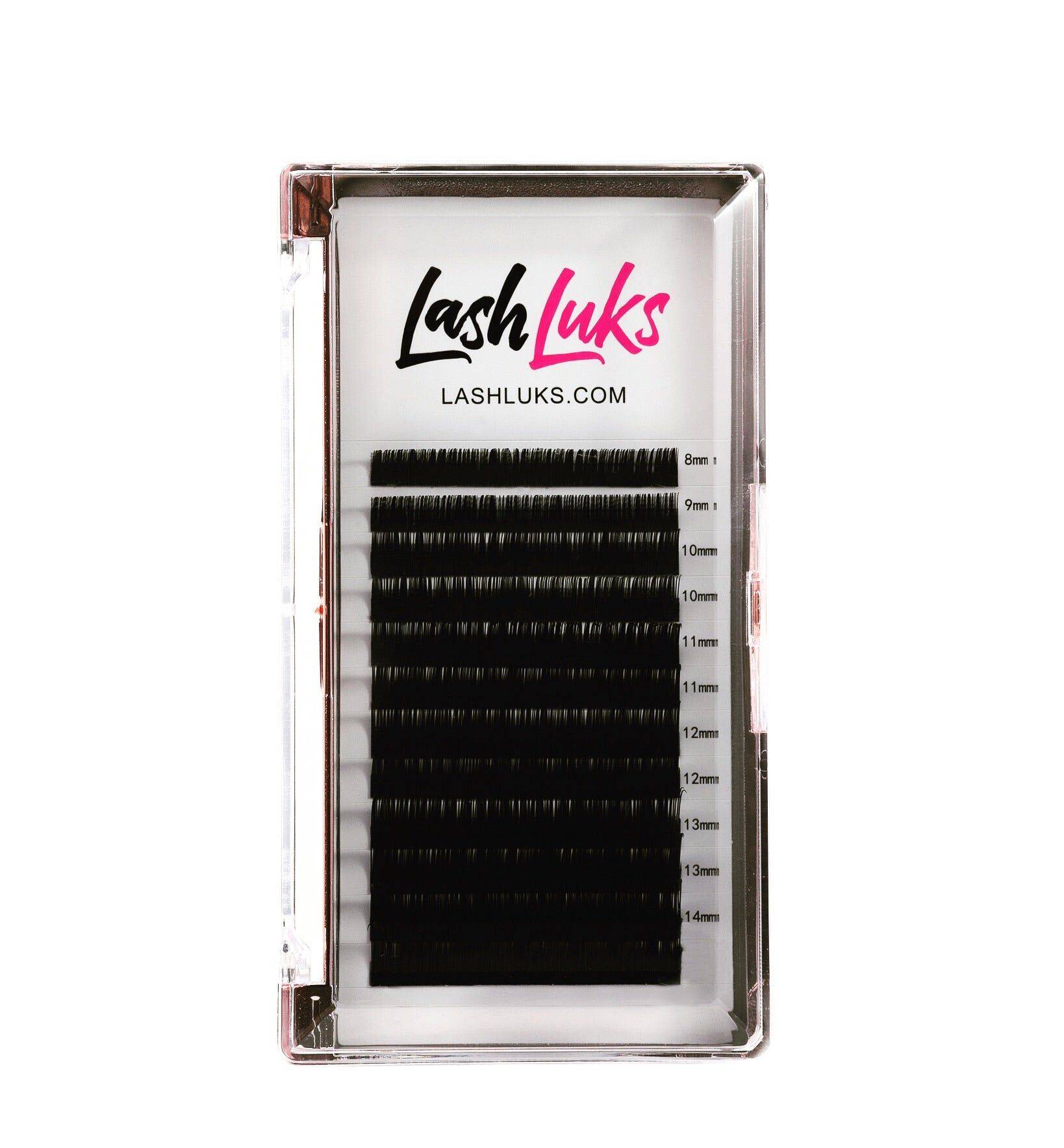 Mink Volume Lashes D Curl Mixed Length