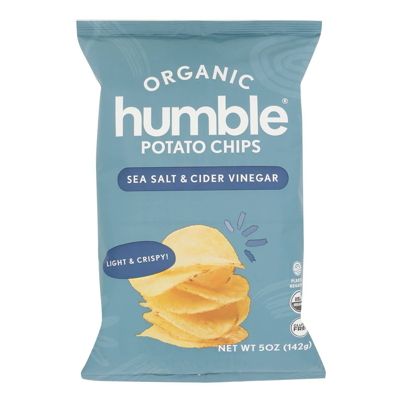 Sea Salt Potato Chips - Case Of 12, 5 Oz