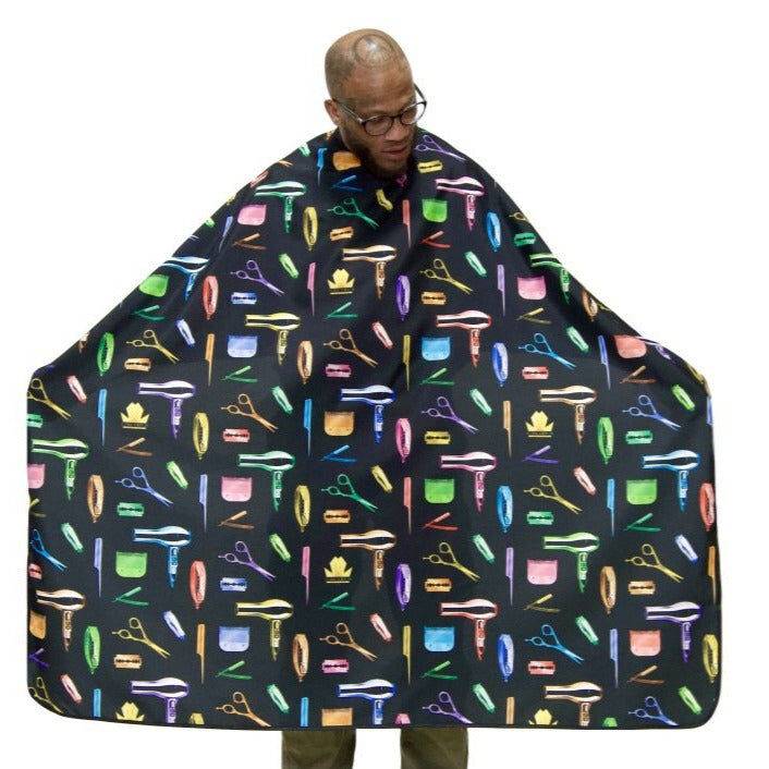 Fruity Pebbles Barber Cape Collection