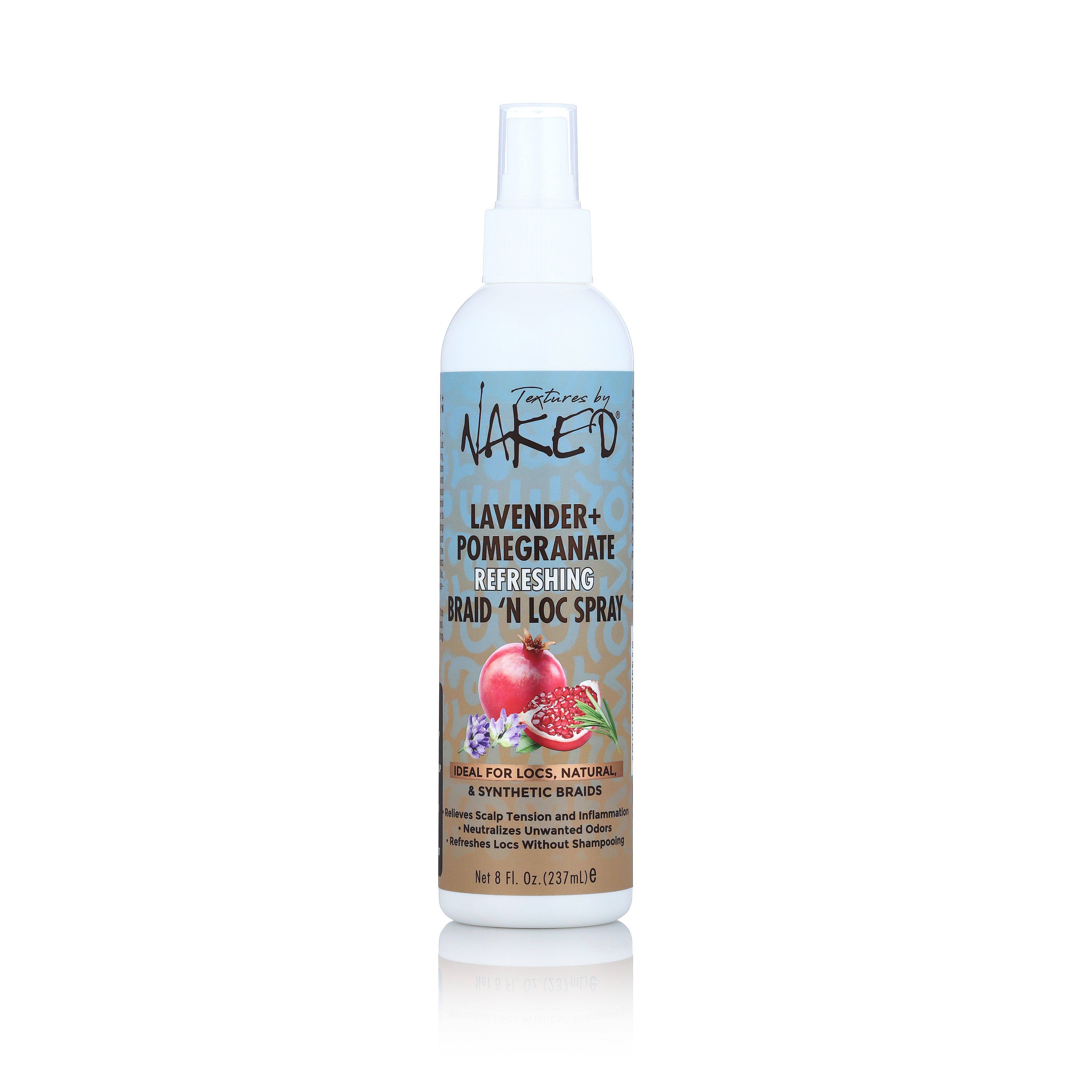 Lavender + Pomegranate Refreshing Braid 'N Loc Spray