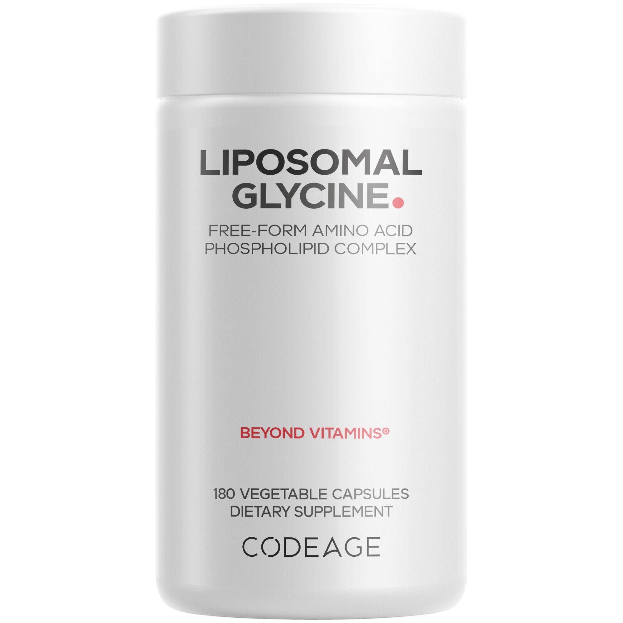 Liposomal Glycine+ Supplement - Amino Acid Capsules - Protein Support