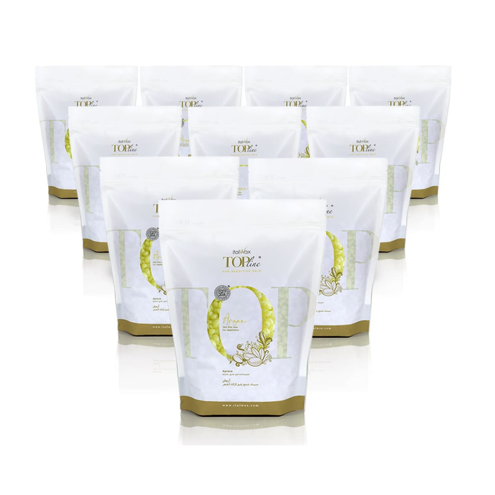 Hard Wax Argan Top Line 26.4oz - 10 Bags