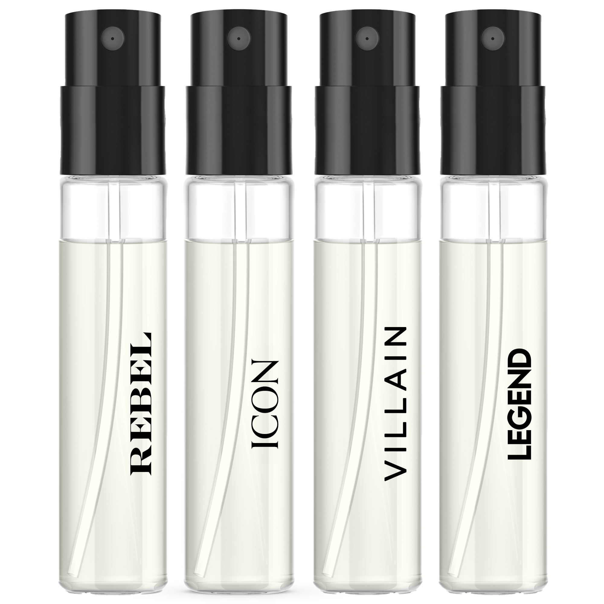 4-Pack Deluxe Size Fragrance Samples Set