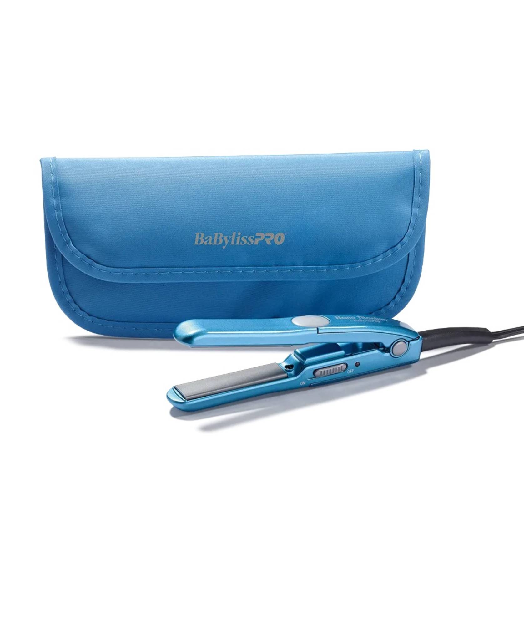 &frac12;" Mini Flat Iron & Pouch