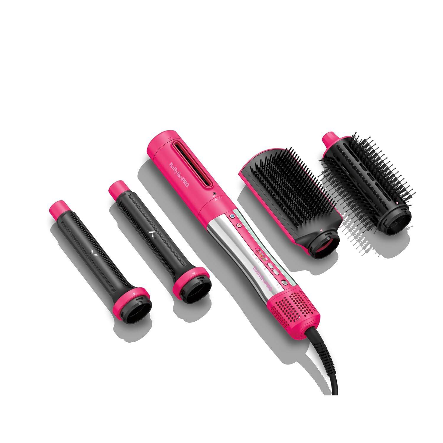 Style/Switch 5-in-1 Air Styling System Straight & Wavy (Pink Rush)