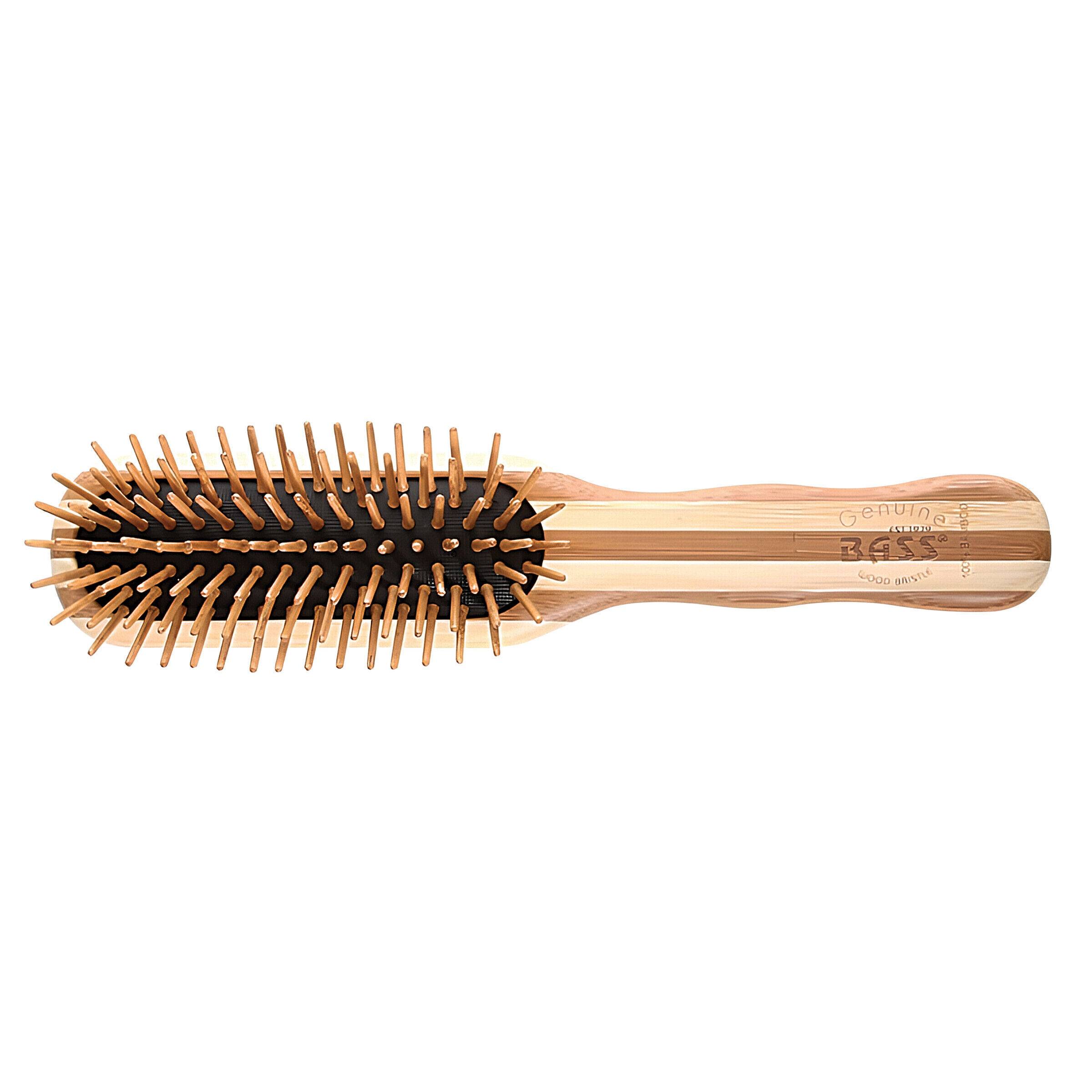 The Green Brush Style&Detangle Premium Bamboo Pin & Handle