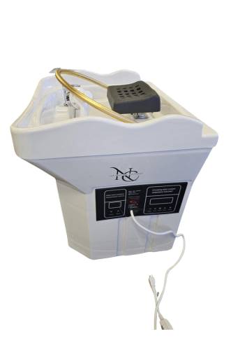 ヘッドスパベッド NcLux Head Spa Equipment White Portable Japanese Head Spa - No