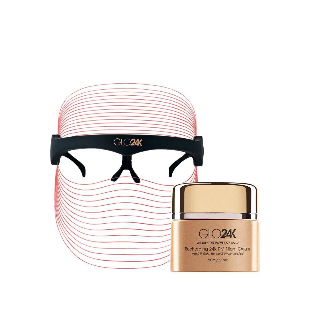 7 Color LED Beauty Mask + Night Cream.