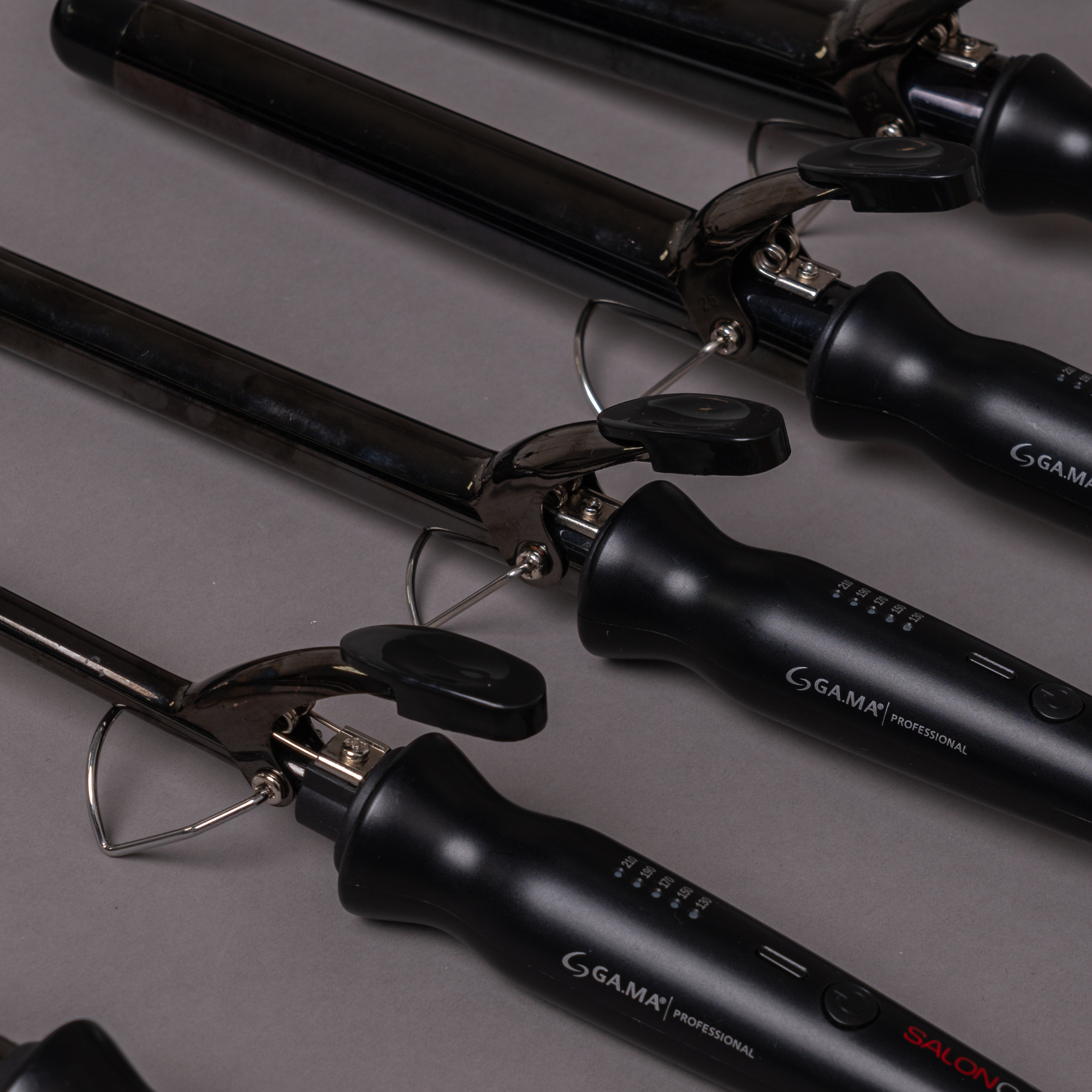 Salon Curls Curling Iron 1.2" and 1.5" Combo