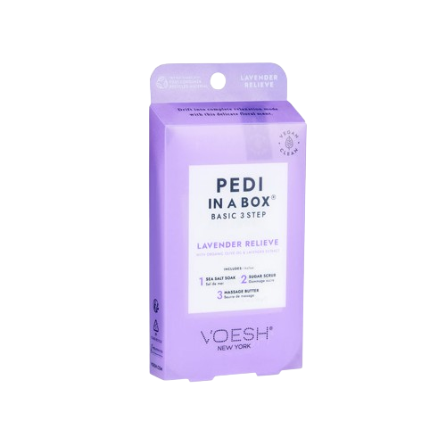 Pedi in a Box Basic 3 Step Lavender Relieve