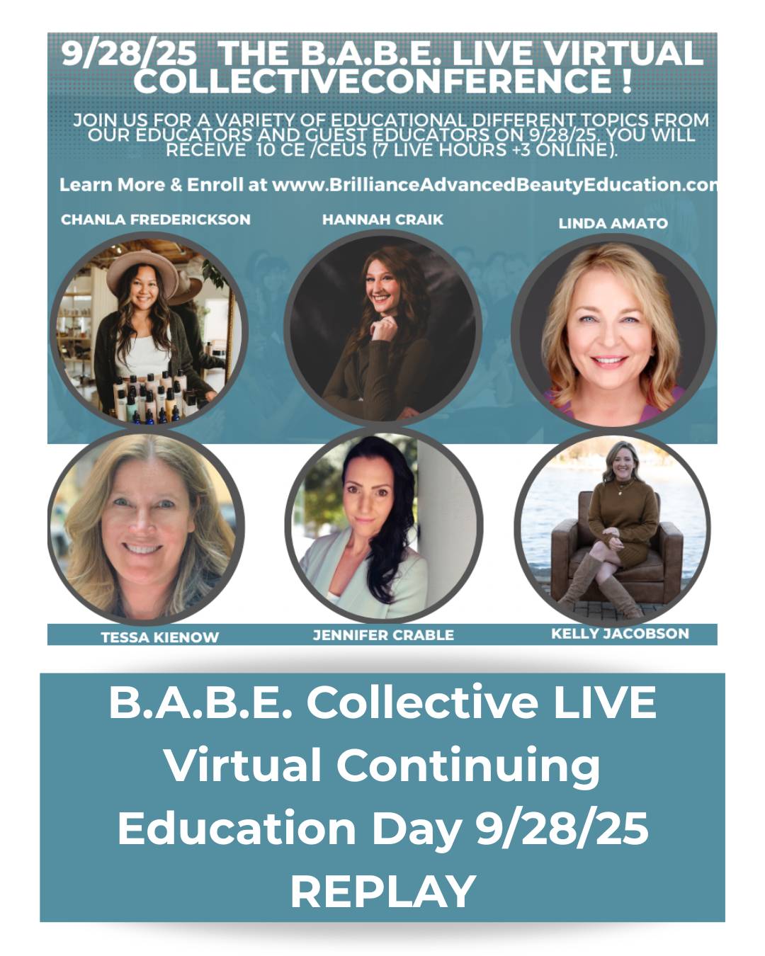 Collective LIVE Virtual Continuing Education Day 9/28/25 REPLAY