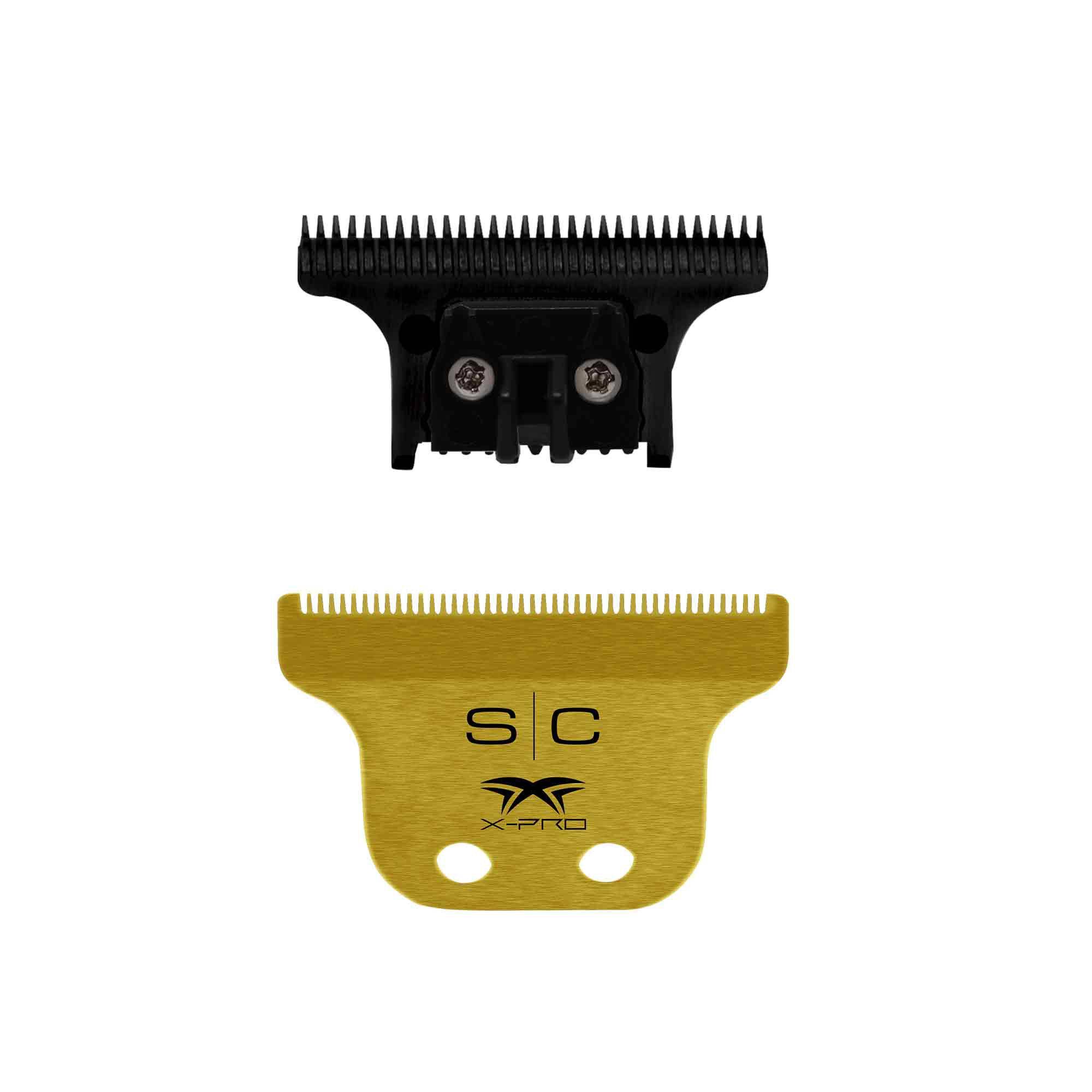 Replacement The One Moving Set Fixed Gold Titanium X-Pro Trimmer Blade