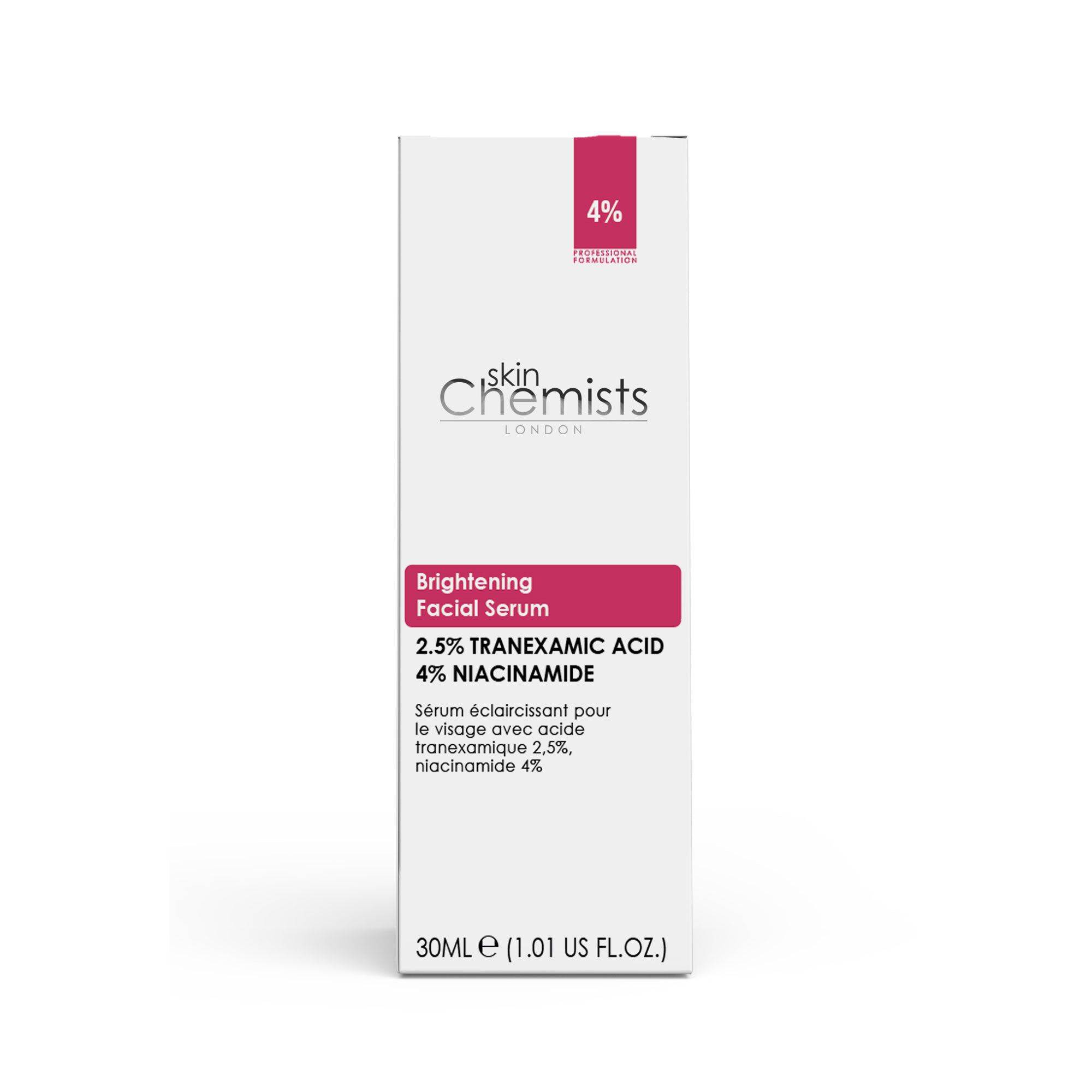 Brightening Tranexamic Acid 2.5%, Niacinamide 4% Facial Serum 1 fl oz