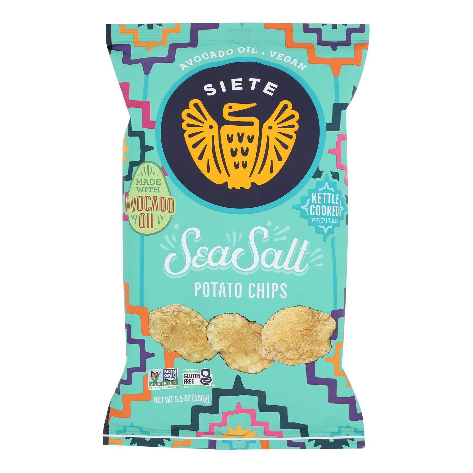 Kettle Chips Sea Salt - Case Of 6, 5.5 Oz