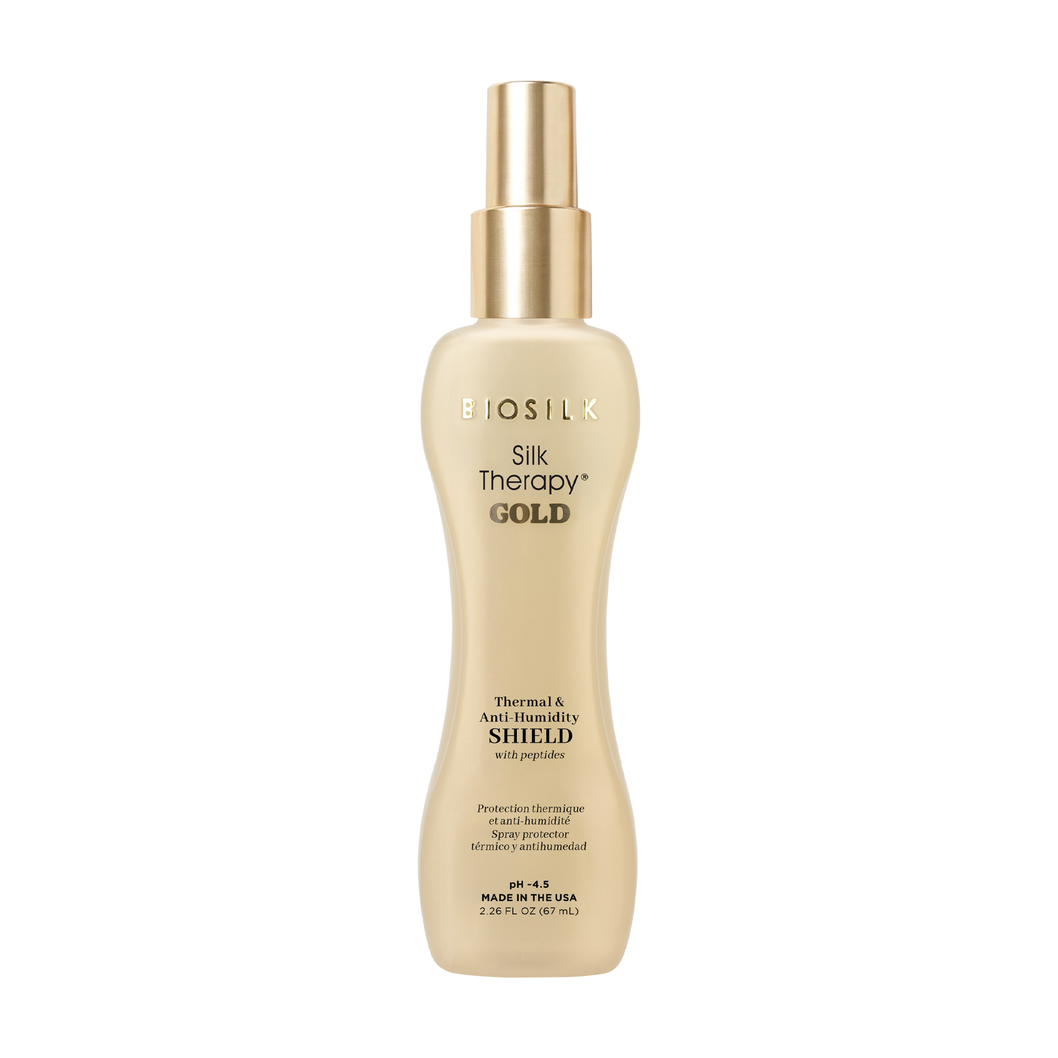 Silk therapy Gold: Thermal & Anti-Humidity Shield