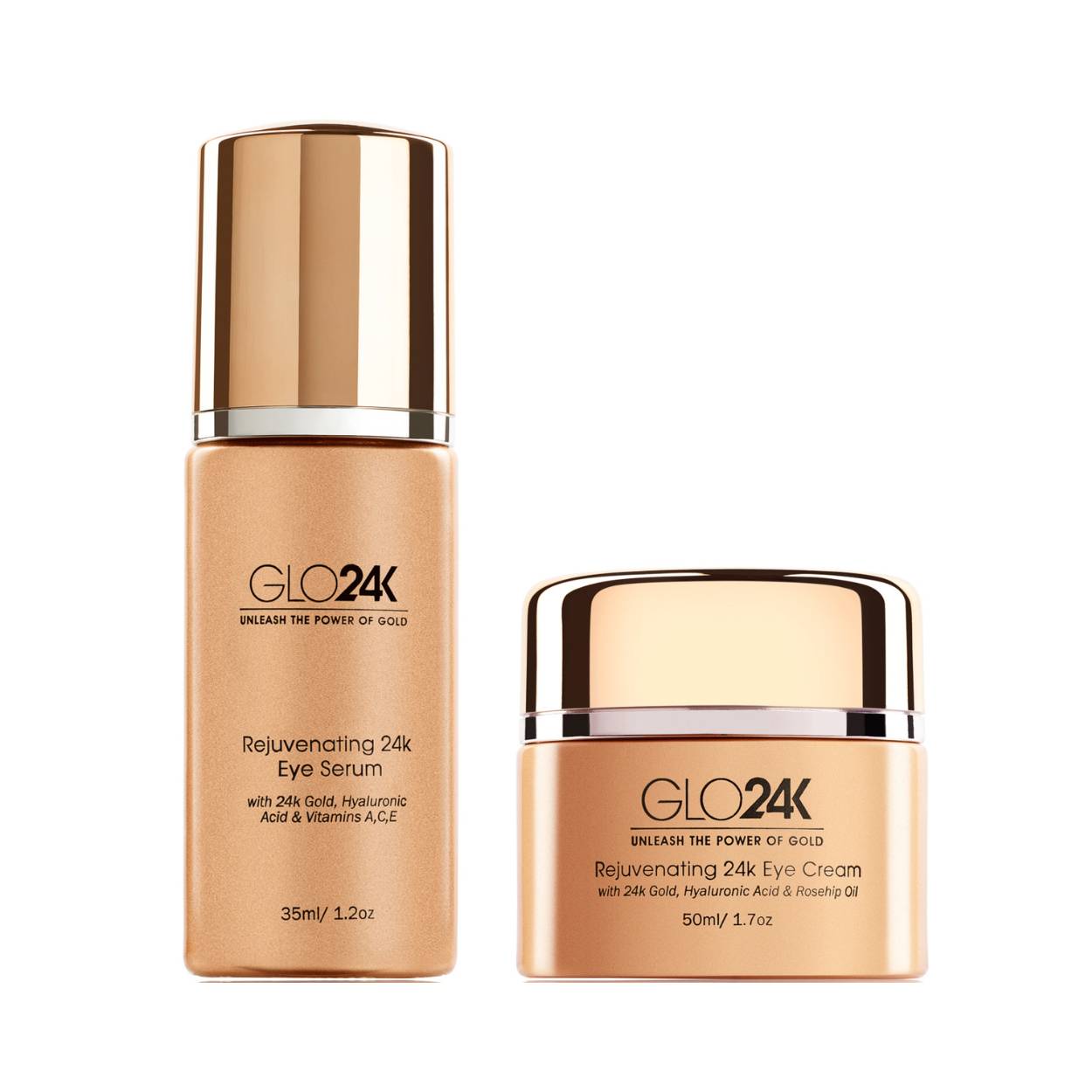 Rejuvenating 24k Eye Cream and Serum