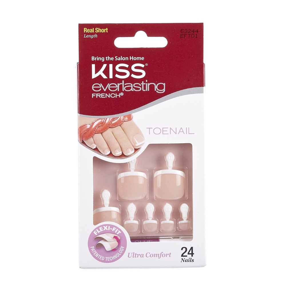 Everlasting French Nail Pedicure Nail Kit - Limitless