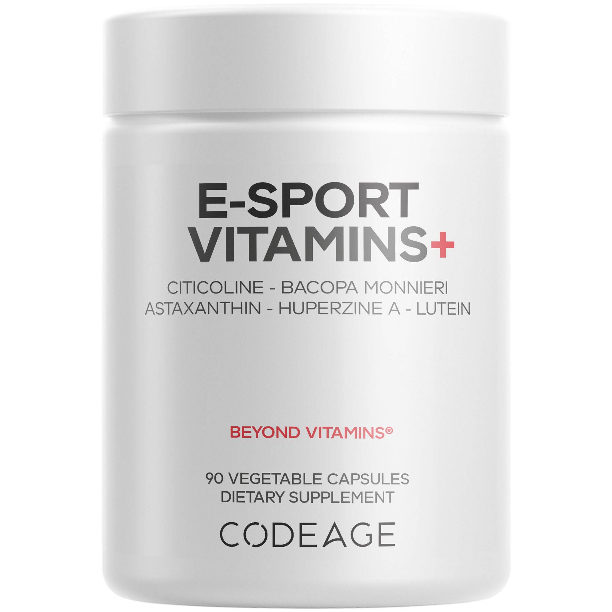E-Sport Vitamins+ - Multivitamins, Lutein, Esport Gaming