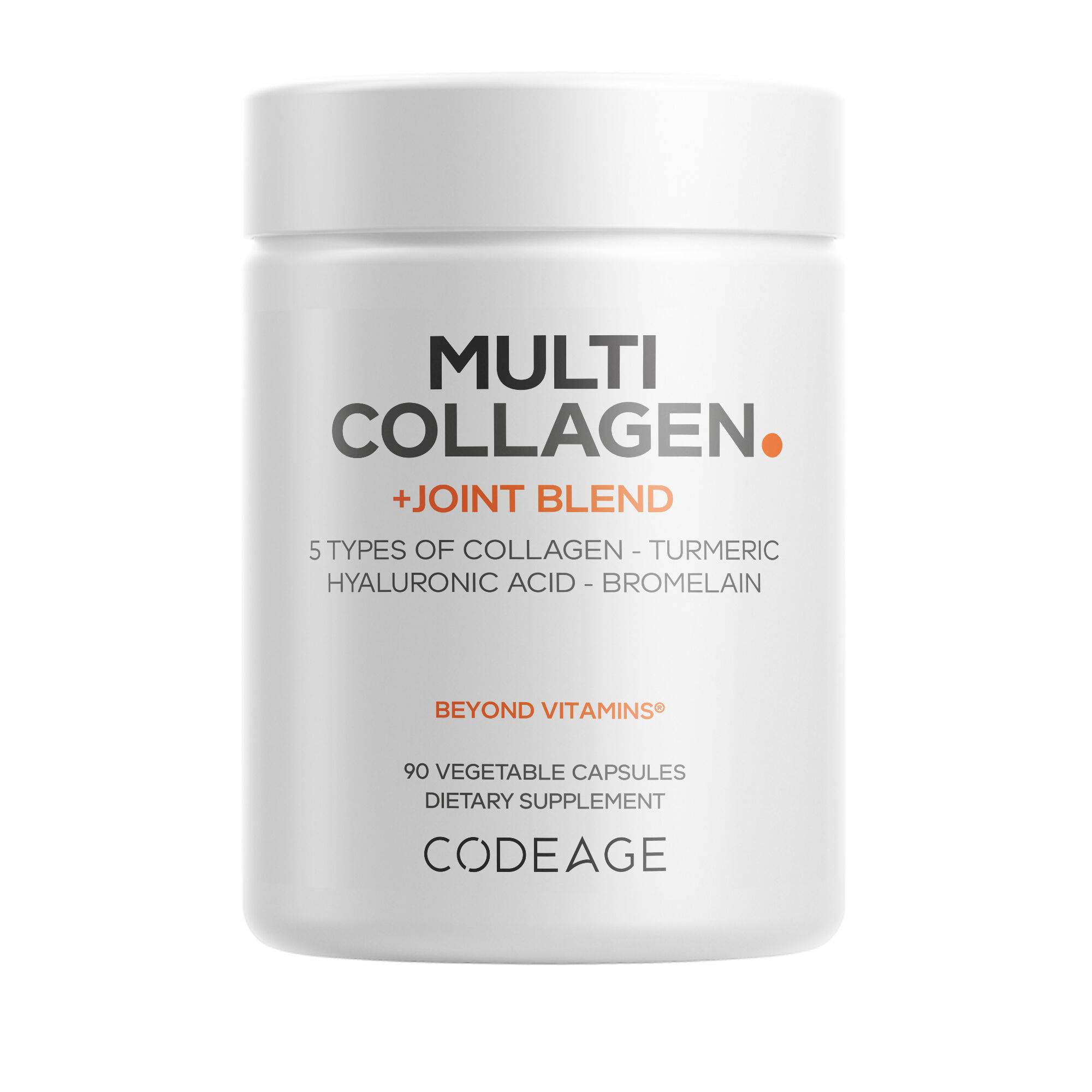 Multi Collagen Protein + Joint Blend Supplement - 5 Types of Collagen