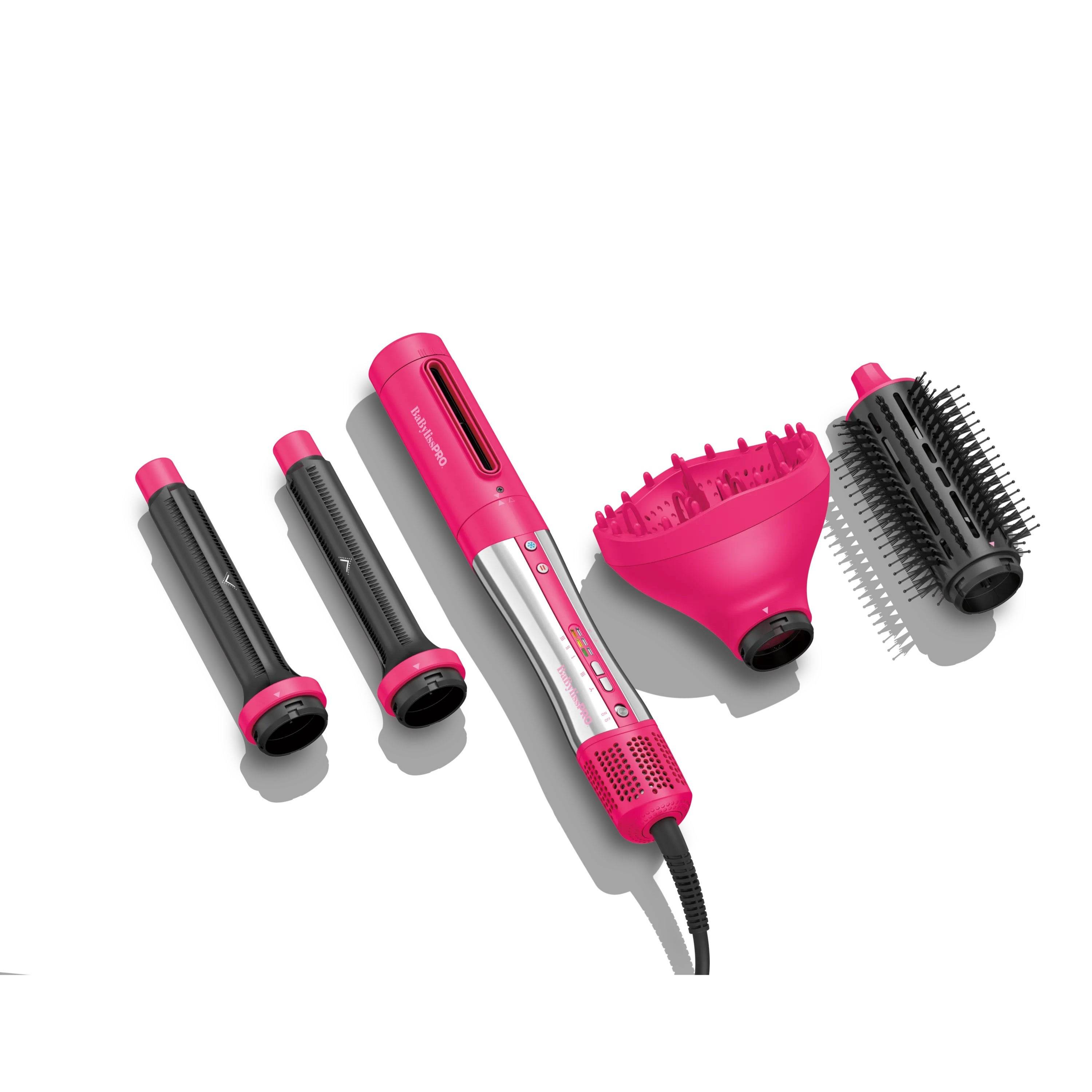 Style/Switch 5-in-1 Air Styling System Curly & Coily Hair (Pink Rush)