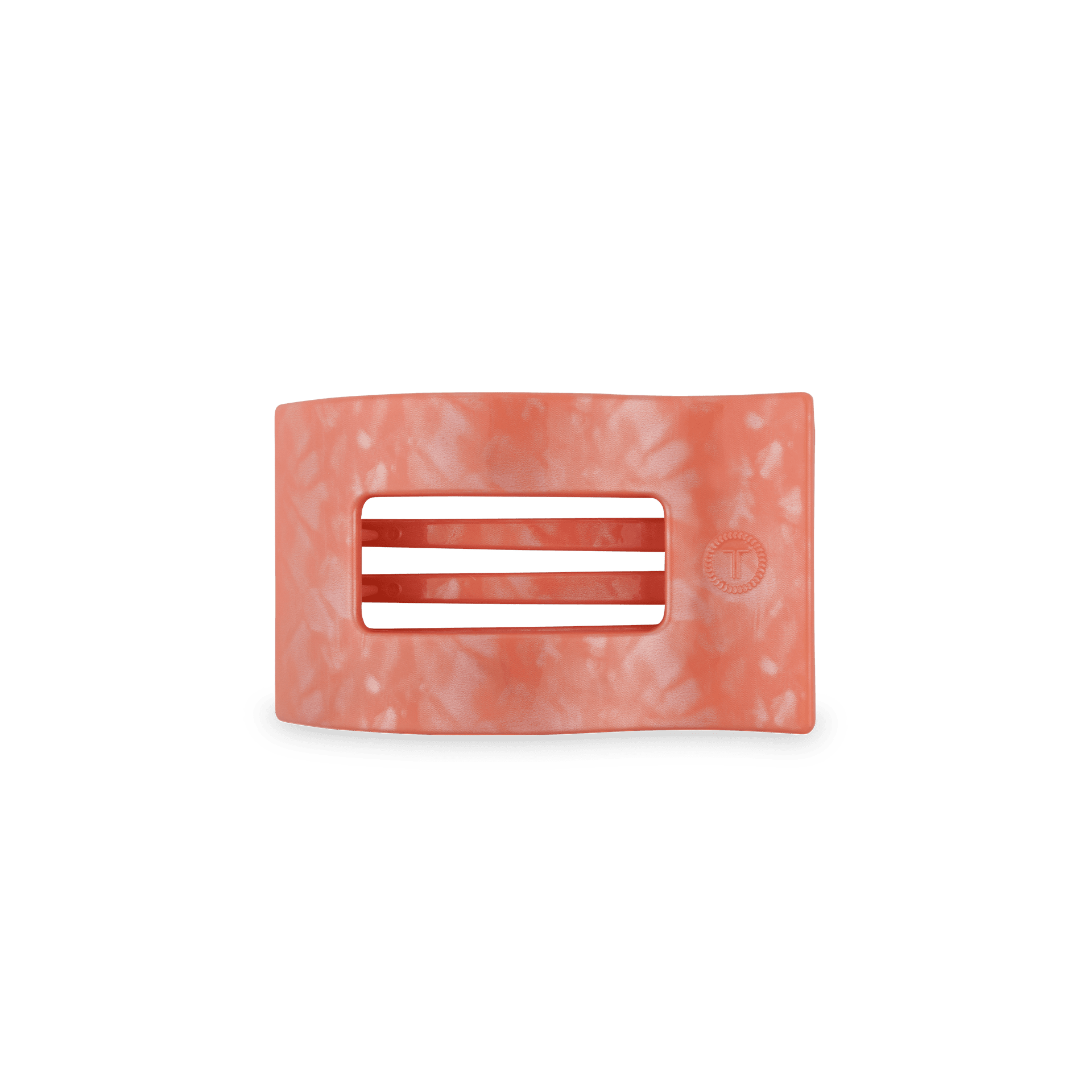 Dreamsicle Flat Rectangle Hair Clip