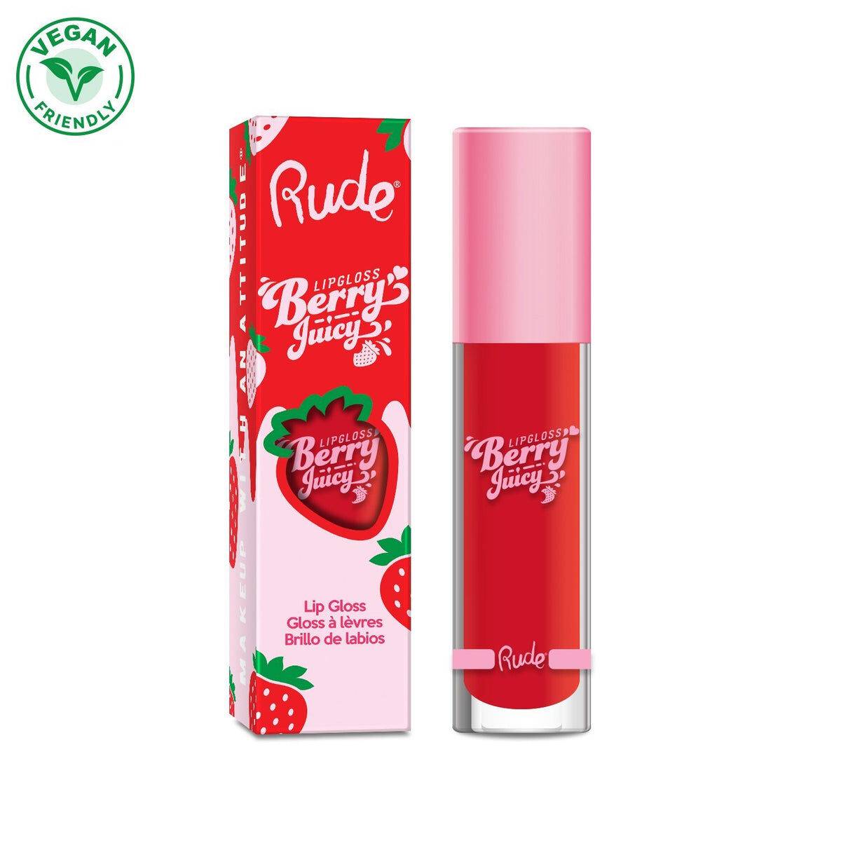 Rude Cosmetics Berry Juicy Lip Gloss