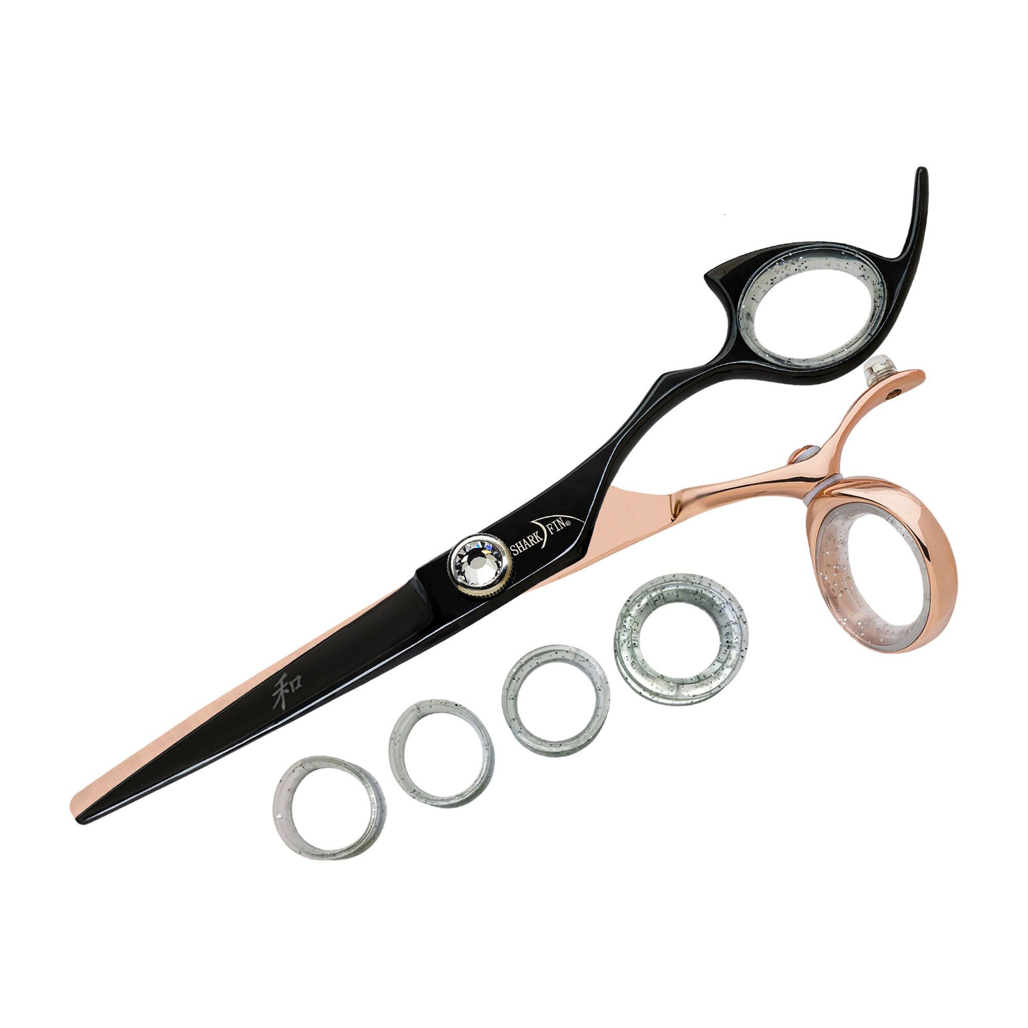 Right Hand Pro Swivel Rose Gold/Black Cutting Shear