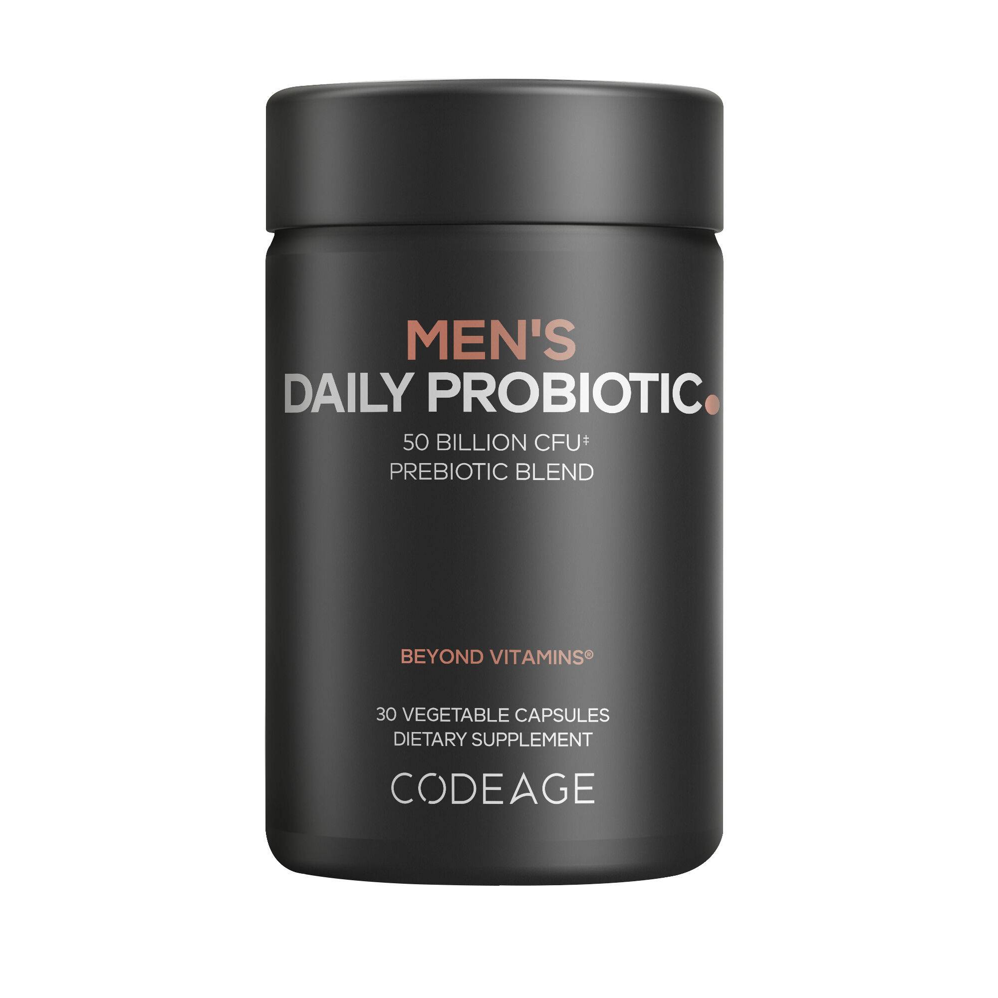 Men&rsquo;s Daily Probiotic Supplement - Probiotic Blend with Zinc