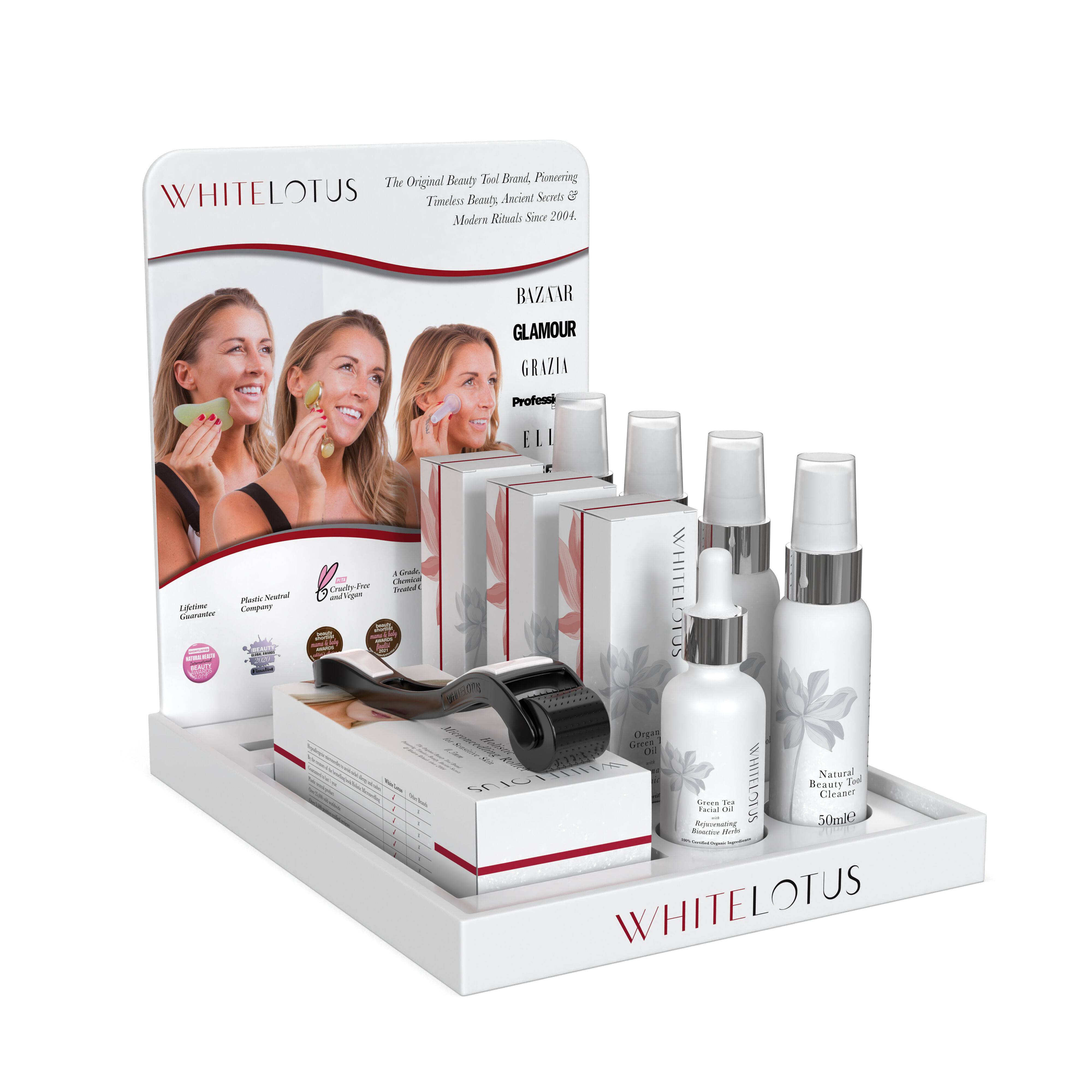Skin Microneedling Kit POS Counter Display