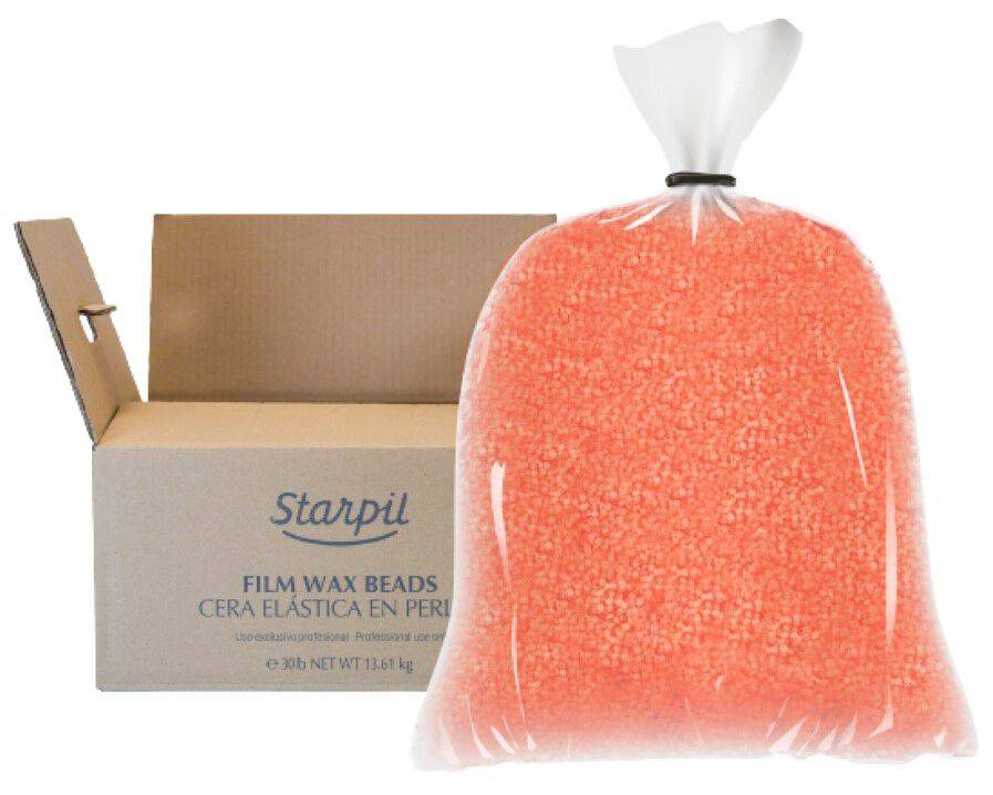 Coral Film Hard Wax Beads