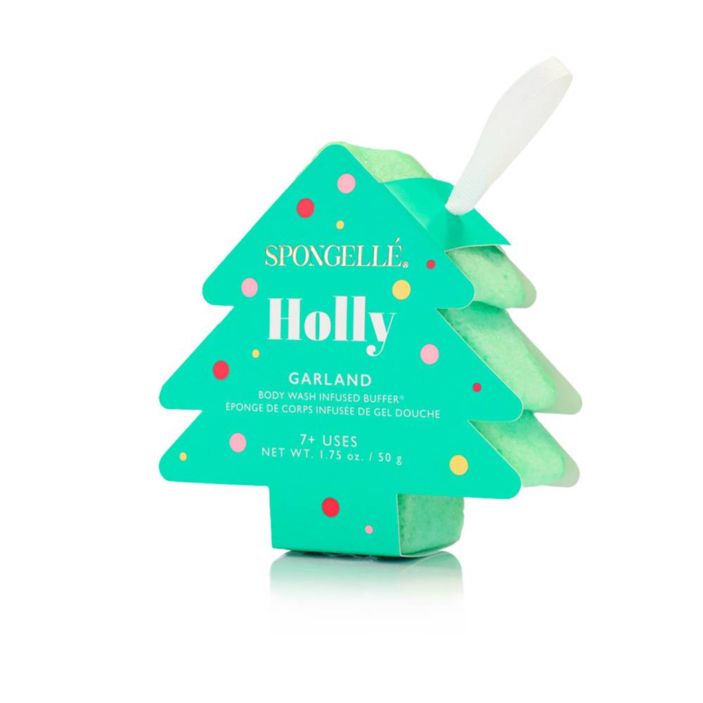 Holiday Tree Ornament Body Wash Infused Buffer