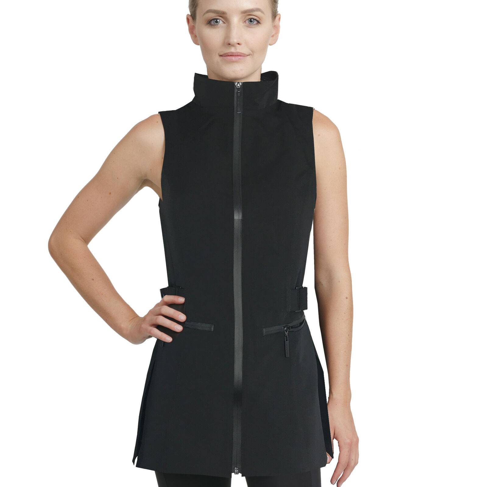 Bleach Proof Hair Repellent Lexington Tunic with Matt Black Detailing