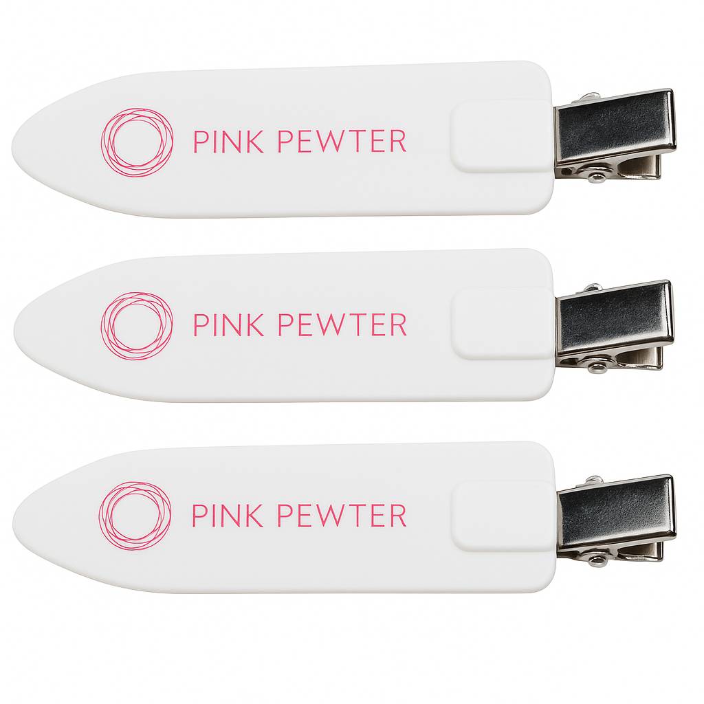 Oversized Creaseless Styling and Sectioning Clips - 3pk