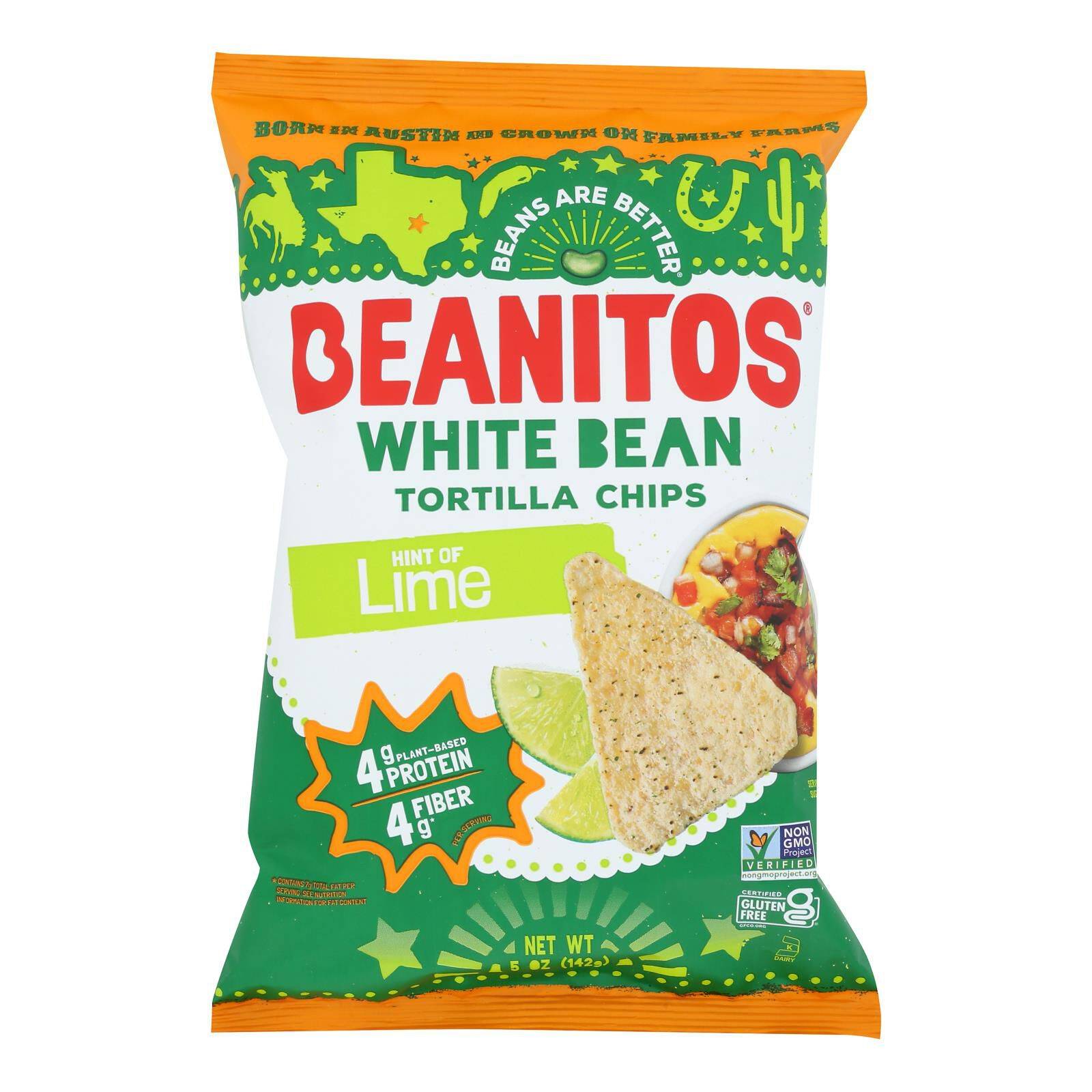 White Bean Chips - Case Of 6, 5 Oz