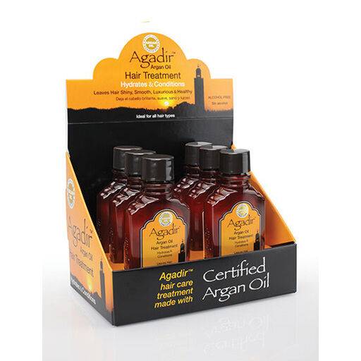 Argan 6 pc. of 2.25 oz.  Oil Hair Treatment  Display