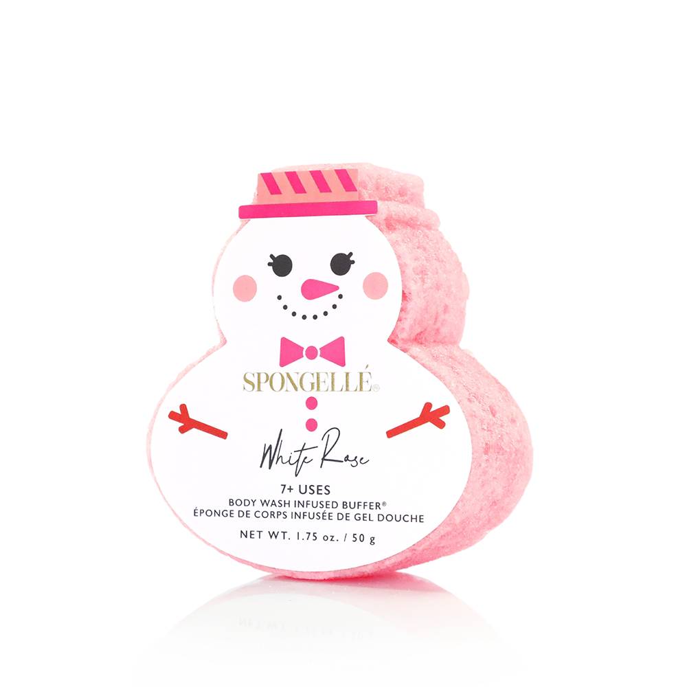 Holiday Snowman Body Wash Infused Buffer
