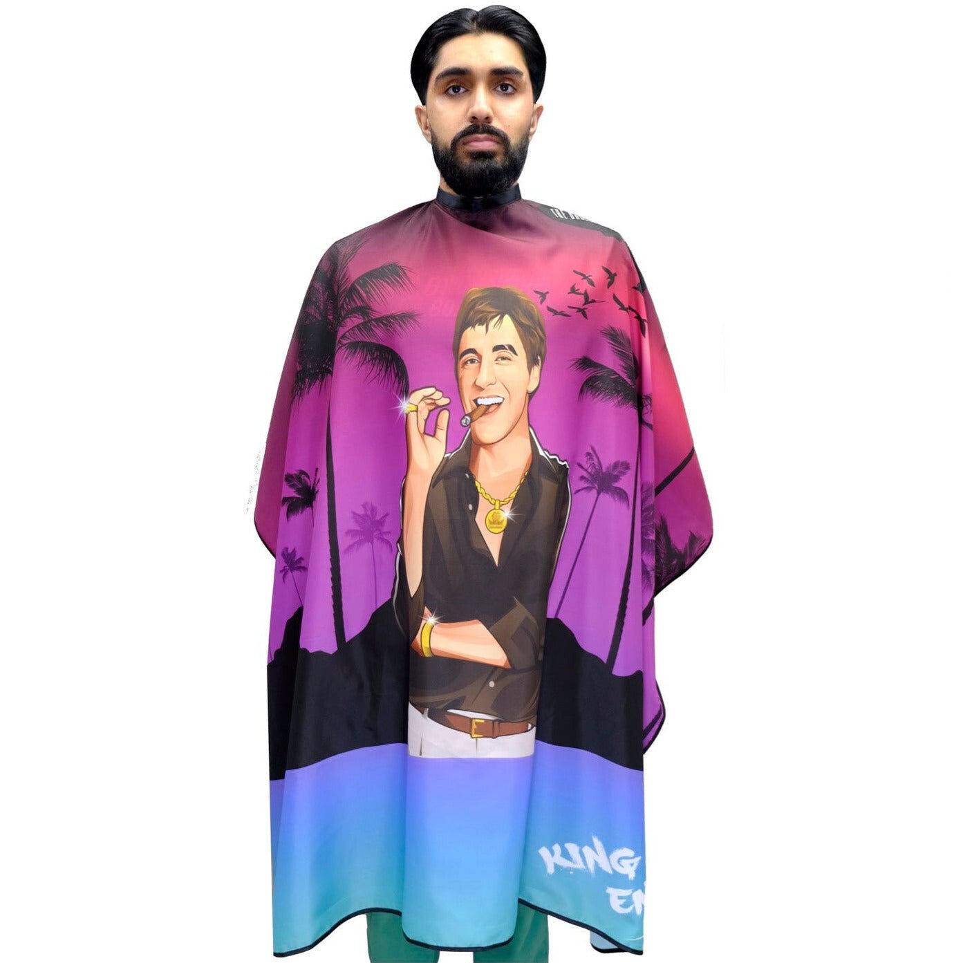 Midas Montana Scarface Barber Cape