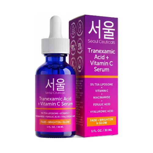 Korean Tranexamic Acid Vitamin C Serum TXA Dark Spot Remover 1 oz