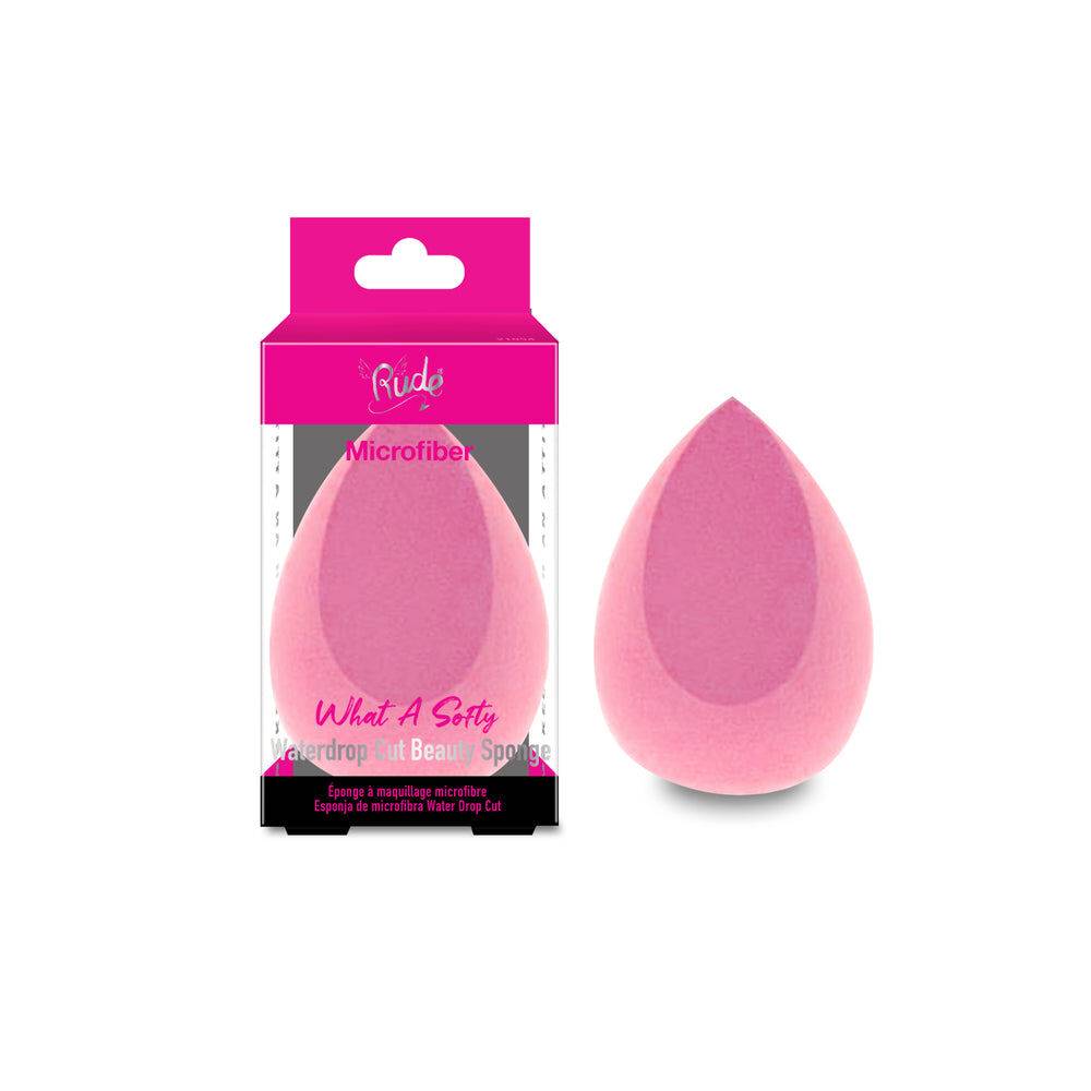 What a Softy Microfiber Waterdrop Cut Beauty Sponge
