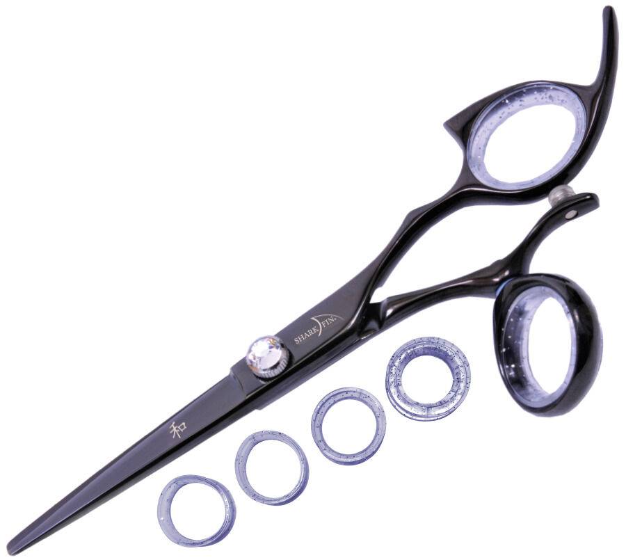 Right Hand Pro Swivel Black Titanium Cutting Shear