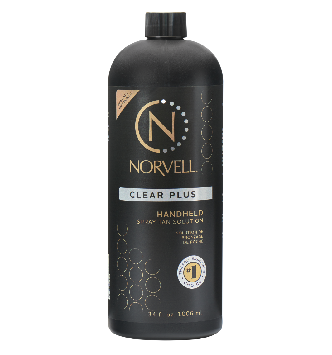 Professional Spray Tan Solution Clear Plus 34 oz