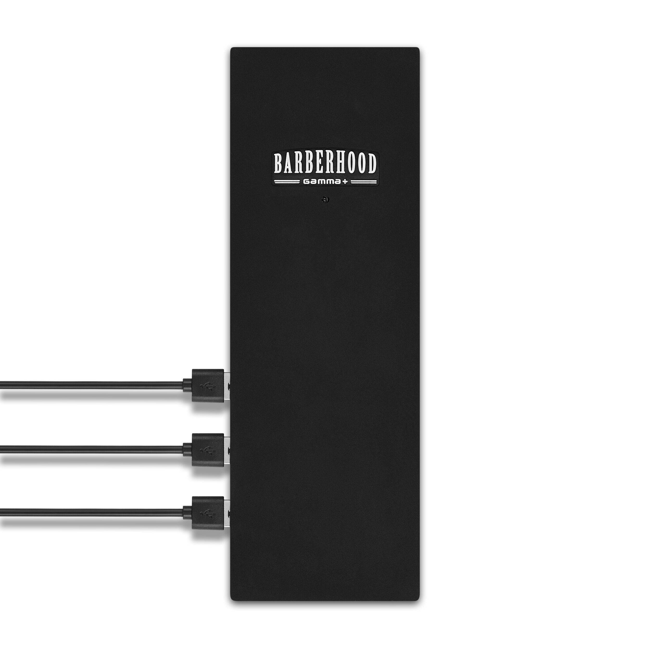 3-Port Micro USB Hub Station Charging Block for Charging Barber Tools