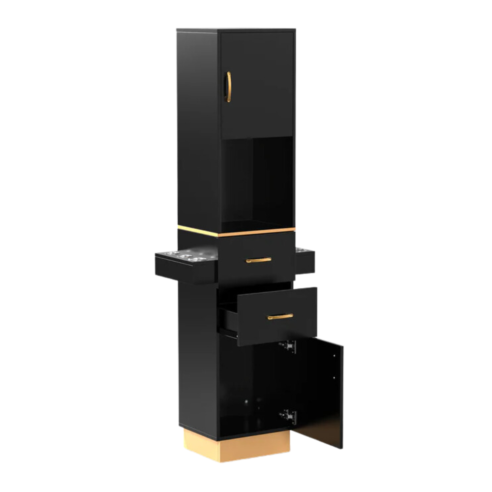 HSC-24 Free Standing Barber Storage Station Cabinet