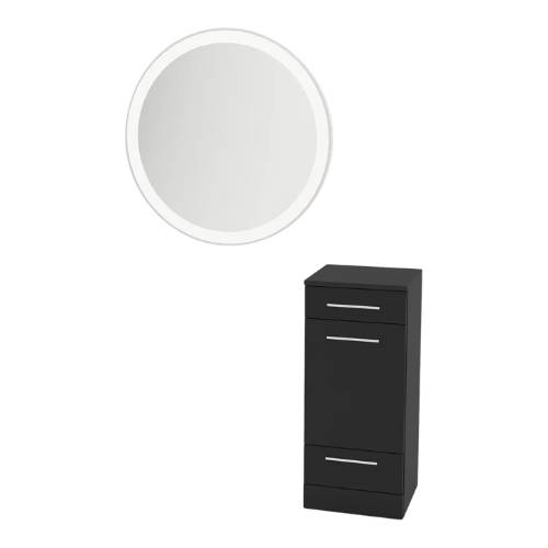 Rococo Mobile Styling Station with Tilt-out Appliance Holder
