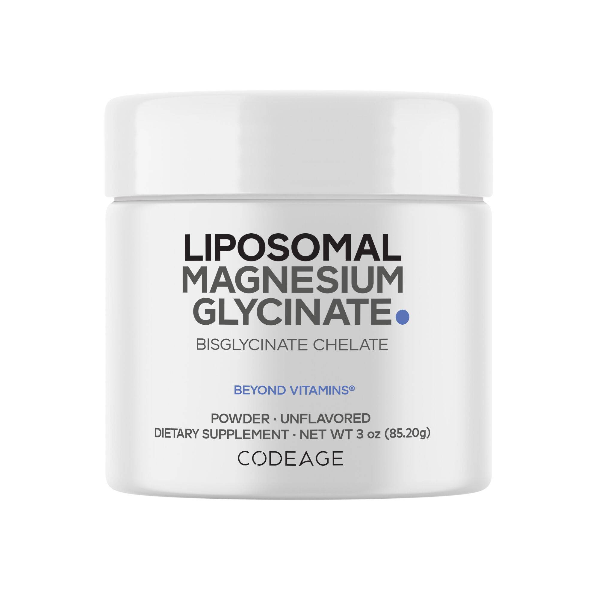 Magnesium Glycinate Powder Supplement - Biomag&trade; Bisglycinate Chelate