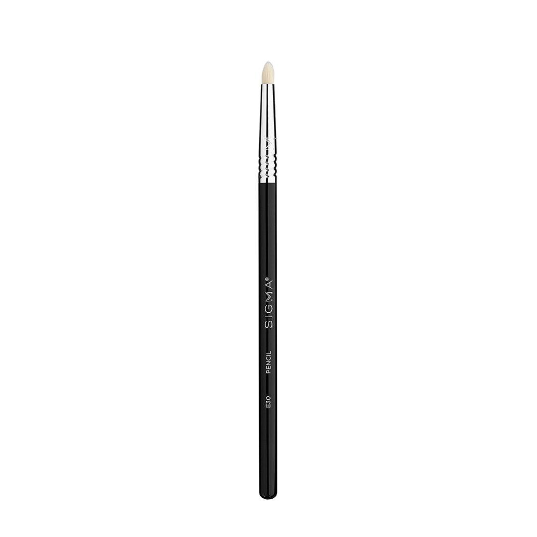 E30 Pencil Brush - Black/Chrome